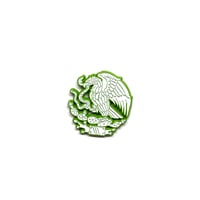 Mexican Eagle (Green) pin