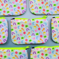 Image 1 of Lucky Marshmallow Zipper Pouch