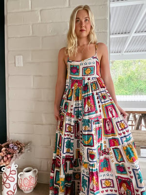 Image of Alice Print Winona Maxi Dress. By JAASE 