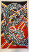 CHROME SNAKE PRINT