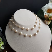 Image 5 of Freshwater Nugget Pearl Necklace 1 | Zarina