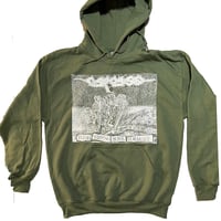 Image 1 of Carcass " Flesh Ripping Sonic Torment " Hoodie Miltary green hooded Sweatshirt