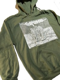 Image 2 of Carcass " Flesh Ripping Sonic Torment " Hoodie Miltary green hooded Sweatshirt