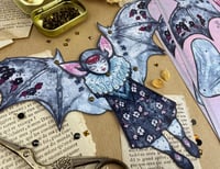 Image 5 of Blue bat.  Paper doll