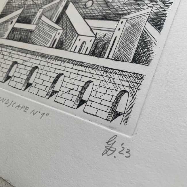 ++LAST ONE!++ "Mindscape N°1"   Production prints 