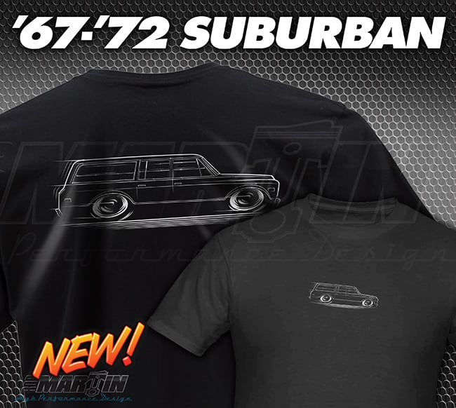 1967-1972 Suburban T-Shirts Hoodies & Banners