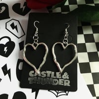 Image 2 of MOLLIE - Heart Earrings