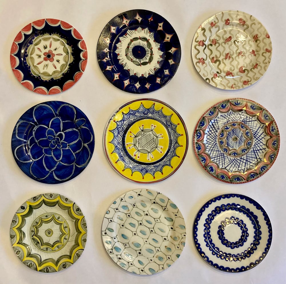 Image of LUCKY DIP WOBBLY PLATES!!!! ON SALE