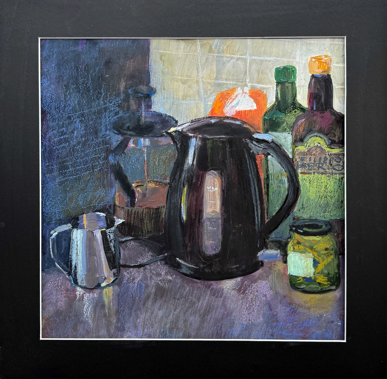 Monochromatic Morning: Brews & Oils | Ksenia Kudelkina