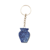 blue vase keyring