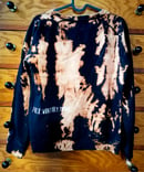 Image 2 of S / M | BATIK SWEATSHIRT | UNIKAT | "FUCK WHAT THEY THINK" | Pullover | feminism | fuck society |