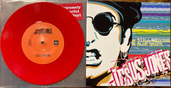 Image of Limited Edition 7" RED Vinyl Still Smiling/Blue Skies