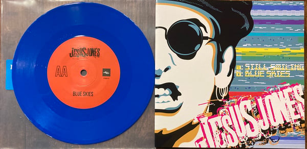 Image of Limited Edition 7" Blue Vinyl Still Smiling/Blus skies