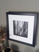 A Sparrow Waits - Framed Papercut 