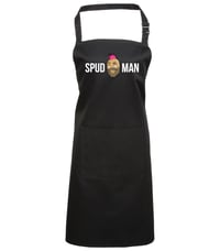 BLACK SPUDMAN APRON