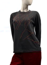 Image 2 of ECO-FRIENDLY UNISEX T-SHIRT with large embroidery
