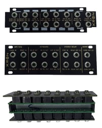 Image 2 of Zorx 1U Through for Easy Access to CV ins for Moog Matriarch, Pedals 