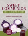 Sweet  Communion Cups Communion 100 count