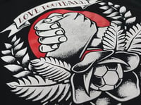 Image 4 of Love Football Hate Racism Shirt schwarz