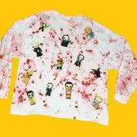 Image 1 of LIL VILLAINS BLOOD SPLATTER LONG SLEEVE