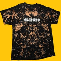 Image 1 of KILLTHENOISE SPLATTERED SPIKED TEE (WHITE)