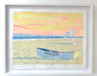 "Avalon Sunset" by Ricardo Roig 35" x 43"