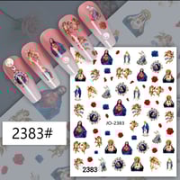 Image 2 of Virgen nail stickers