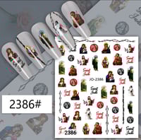 Image 3 of Virgen nail stickers
