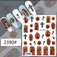 Image 1 of Virgen nail stickers