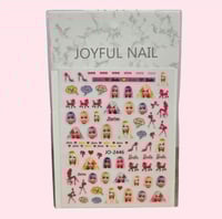 Image 3 of Barbie nail stickers