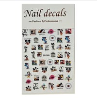 Image 1 of Mickey Mouse nail stickers