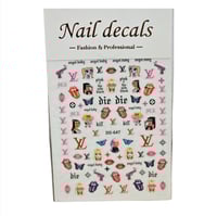 Image 3 of LV nail stickers vol.2