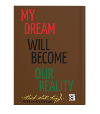 Image 3 of BHM "Martin Luther King Jr." Hardcover Journal Matte