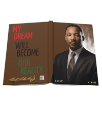 Image 4 of BHM "Martin Luther King Jr." Hardcover Journal Matte