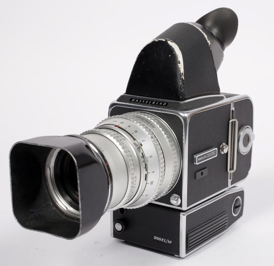 Hasselblad 500EL/M camera w/ Sonnar 150mm F4 lens + A12 Back + NC2 prism  finder