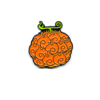 Flame Flame Fruit pin