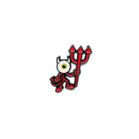 Other World Devil pin (Red)