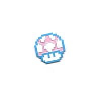 Image 1 of Cotton Candy Mushroom pin