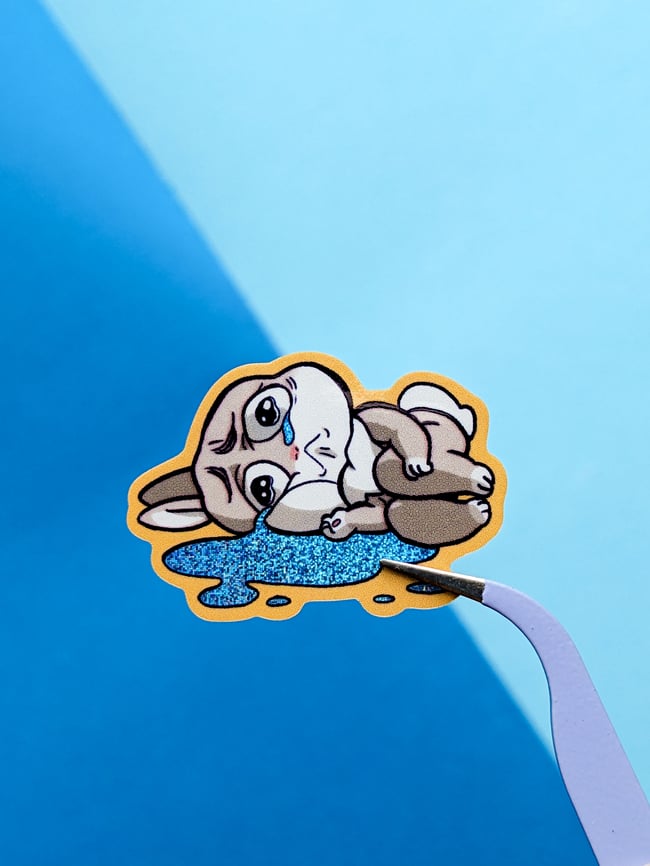 Powered By Tears Sticker Sheet