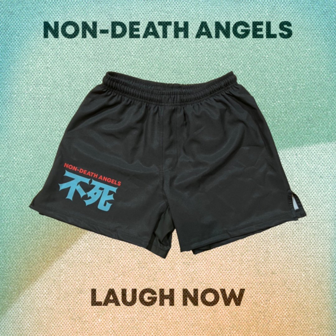 Image of “Laugh now, Cry never” Grappling Shorts