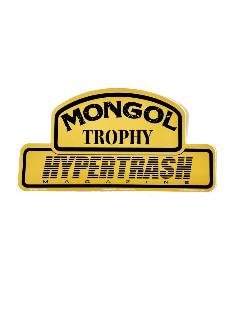 Image of MONGOL TROPHY LOGO Sticker
