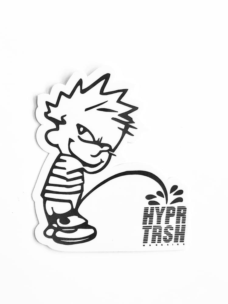 Image of HYPERTRASH Calvin Sticker