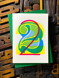 Image 5 of 2nd birthday | letterpress card