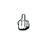Middle Finger pin