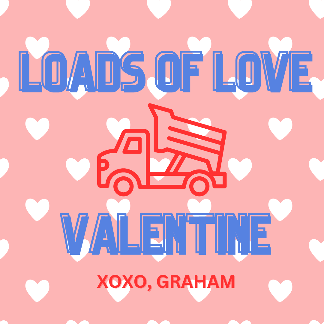 Image of Truck Printable Valentine
