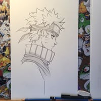 ORIGINAL PENCIL ART NARUTO SIGNED