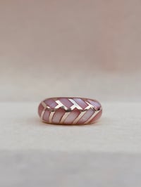 Image 1 of Bimini Rose Vintage Mother of Pearl Ring