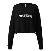 Malibuddha crop top sweatshirt (no hood)
