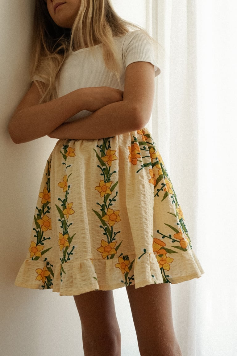 THE DAINTY SKIRT in DAFFODIL Image 2