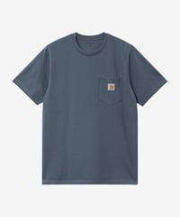 CARHARTT WIP_POCKET TEE :::HUDSON BLUE:::